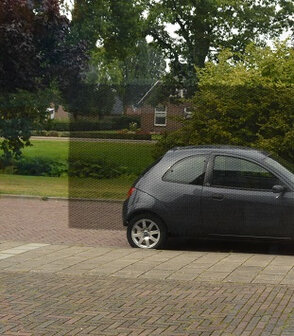 One way vision folie 137cm (niet naar binnen kijken, wel naar buiten)