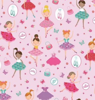 Plakfolie ballerina's (45cm)