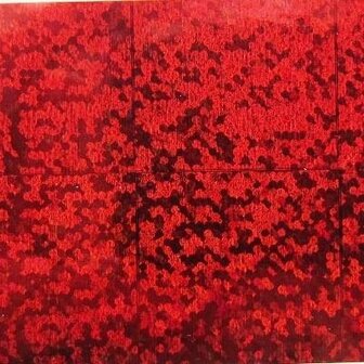 plakfolie glitter en glamour rood