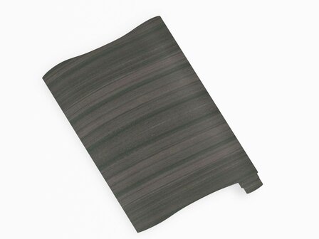 Wrapfolie/plakfolie teak zwart mat (122cm breed)