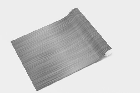 Aslan metaal plakfolie CA30 geborsteld RVS (125cm)
