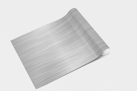 Aslan metaal plakfolie CA30 geborsteld aluminium (125cm)