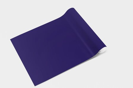 MACal Plakfolie mat donkerblauw  (123 cm)