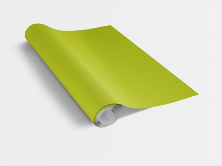 Plakfolie lime groen mat (45cm)