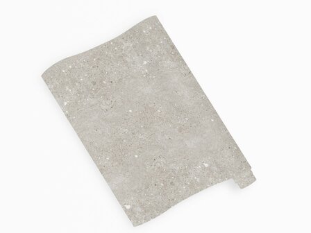 Wrapfolie/plakfolie Terrazzo steen beige mat (122cm breed)