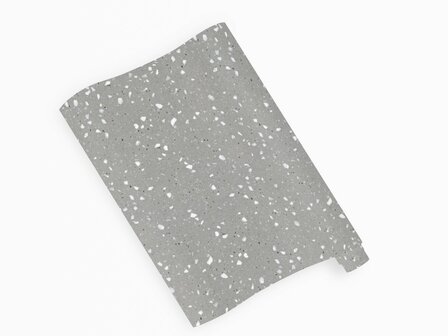 Wrapfolie/plakfolie Terrazzo spotted grijs mat (122cm breed)