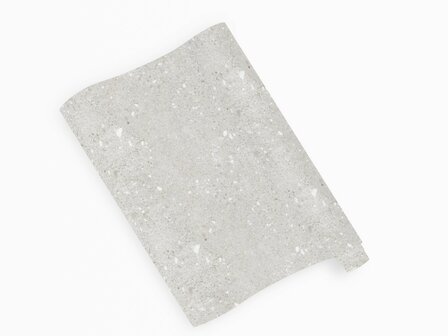 Wrapfolie Terrazzo grijs (122cm breed)