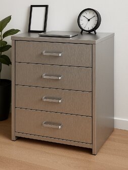 Wrapfolie geborsteld rvs prestige (122cm breed) (niet vormbaar met f&ouml;hn)