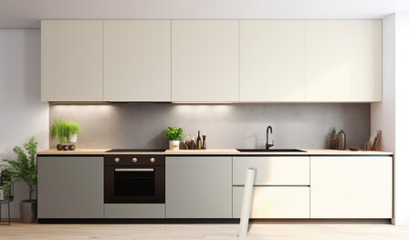 Wrapfolie roomwit mat (122cm breed)