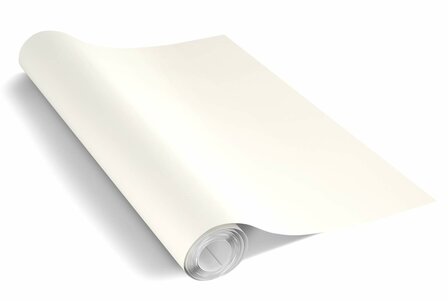 Wrapfolie roomwit mat (122cm breed)