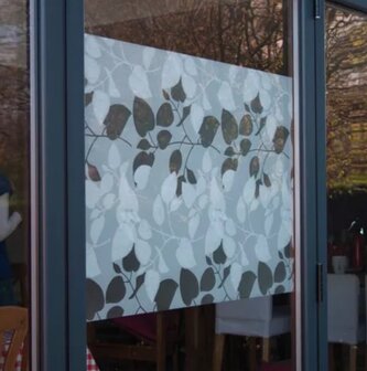 MEGA DEAL Statische raamfolie leaves (45x1500cm)