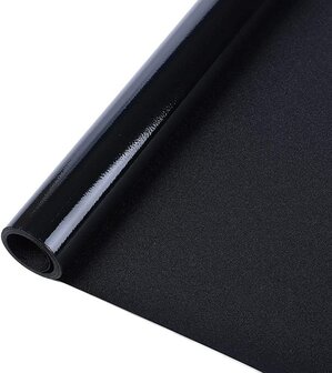 Verduisterende raamfolie statisch zwart (90cm)
