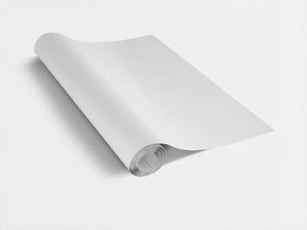 Plakfolie wit mat RAL 9016 (45cm) 