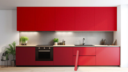 DC-fix plakfolie velours rood (45 cm)