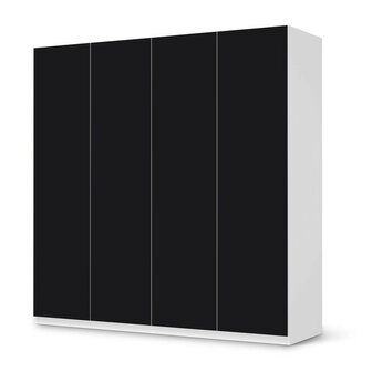 Plakfolie zwart glans RAL 9005 (90cm)