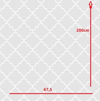 DC-Fix raamfolie Arabische Ornamenten (67,5x200cm)