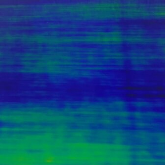 Plakfolie holografisch blauw/groen 45x200cm