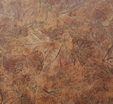 Plakfolie bladeren bruin 45x200cm