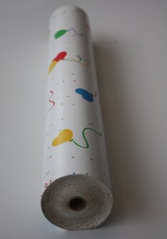 Plakfolie hartjes ballonnen 45x200cm