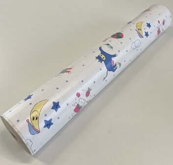 Vintage plakfolie kinderkamer 200x45cm