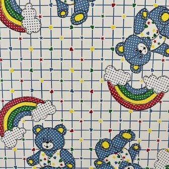 Plakfolie beren regenboog (45 cm breed)