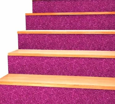 Glitter plakfolie roze 122cm