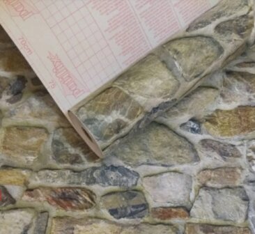 rol plakfolie natuurstenen