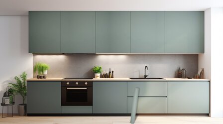 Wrapfolie pistache groen mat 122cm breed