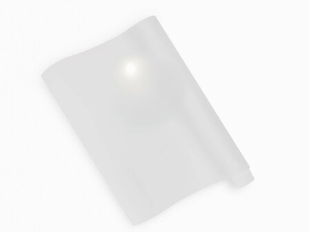 Wrapfolie hoogglans roomwit (122cm breed)