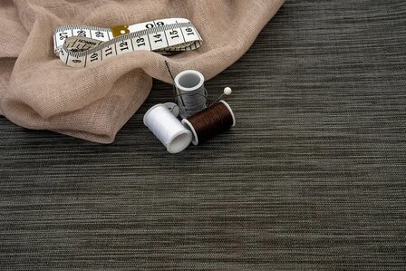 Wrapfolie textiel linnenlook Mila dark (122cm breed)