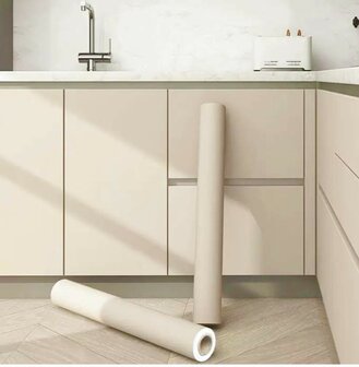 plakfolie creme mat