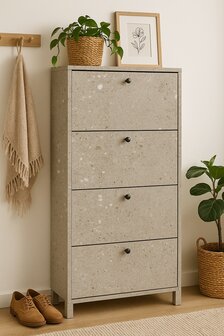 Wrapfolie Terrazzo steen beige mat (122cm breed)