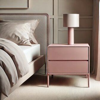 Wrapfolie oudroze mat (122cm breed) 