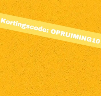 Wrapfolie oker geel structuur mat (122cm breed)