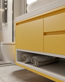 Wrapfolie verkeersgeel mat (122cm breed)