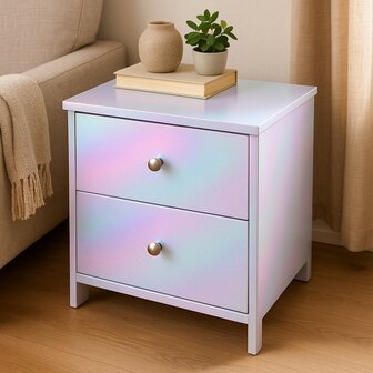 Wrapfolie Aurora parelmoer (122cm breed)