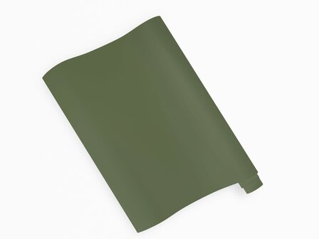Wrapfolie leger groen mat (122cm breed)