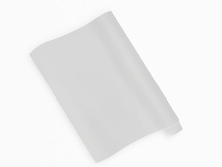 Wrapfolie white fog mat (122cm breed)