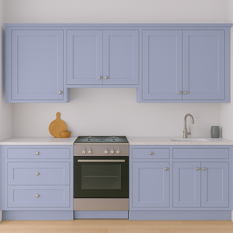 Wrapfolie ijsblauw lila mat (122cm breed)