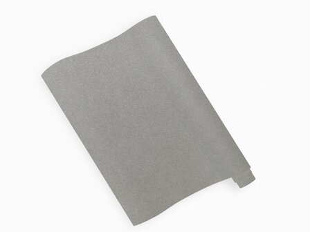 Wrapfolie geborsteld staal antraciet mat (122cm breed)