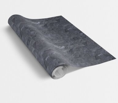 Plakfolie tegels modern antraciet (45cm)