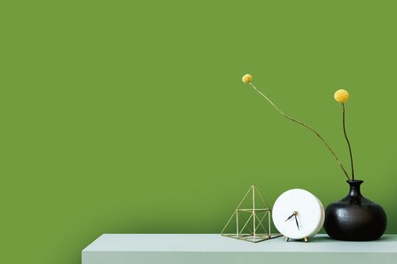 Wrapfolie gif groen mat RAL 6018 (122cm breed)