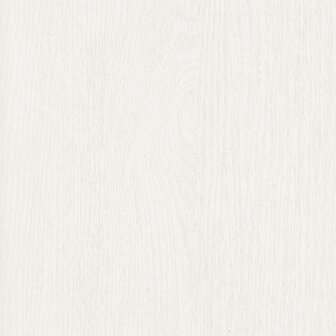Wrapfolie geschilderd hout crispy wit mat (122cm breed)