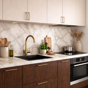 Wrapfolie eikstructuur bruin mat (122cm breed) 