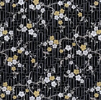 Plakfolie Oosterse bloesem (200X45cm)