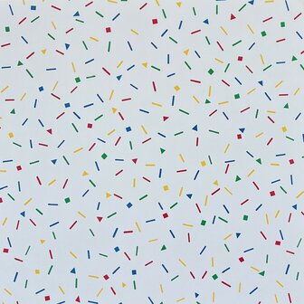 Plakfolie kleurrijke confetti 45x200cm