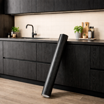 Plakfolie blackwood (45cm) 