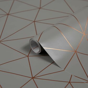 Plakfolie Tico ros&eacute; goud (45cm)