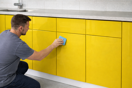 Aslan plakfolie glans geel RAL 1016 (125cm)