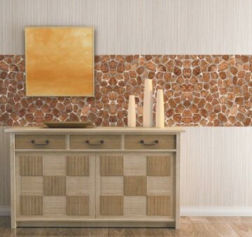 plakfolie tegeltjes op muur